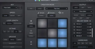 Thumbnail for: Create MIDI Melodies and Drag Them Into Your Track — EVAbeat “Melody Sauce 2” Now 50% Off!