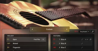 Thumbnail for: Realistic Vintage Steel-String Acoustic: Native Instruments “Session Guitarist – Picked Acoustic” Now 50% Off!