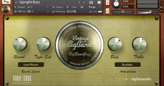 Thumbnail for: Vintage Big Band” by Big Fish Audio — 25% Off on a Library Perfect for Big Band and Small Combo Jazz!