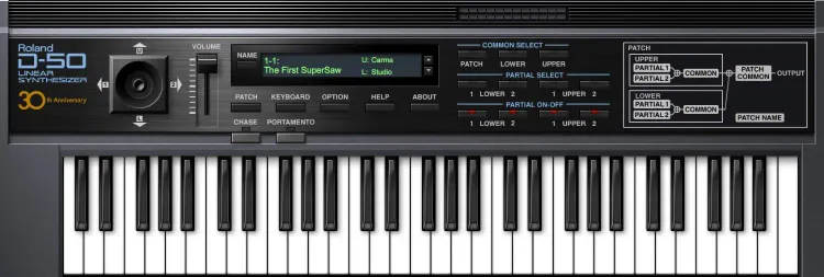 Thumbnail for: Roland “D-50” – 30% Off Perfect Recreation of the Iconic Digital Synthesizer with LA Synthesis Engine/Deals