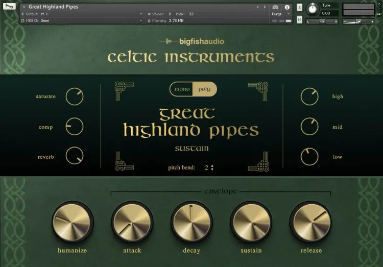 Thumbnail for: Evocative Celtic Soundscapes: Big Fish Audio’s “Celtic Instruments” Is 25% OFF!
