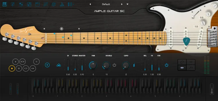 Thumbnail for: "Ample Guitar SC III – Effortlessly Play a Fender Stratocaster in Your DAW, Now 20% Off!"