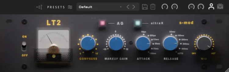 Thumbnail for: LT2 Comp by Tone Empire: Vintage Analog Warmth and Musical Glue Compression – Now 60% Off