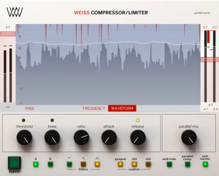 Thumbnail for: Mastering-Grade Compressor/Limiter Plugin – Softube “Weiss Compressor/Limiter” Is Now 70% Off!