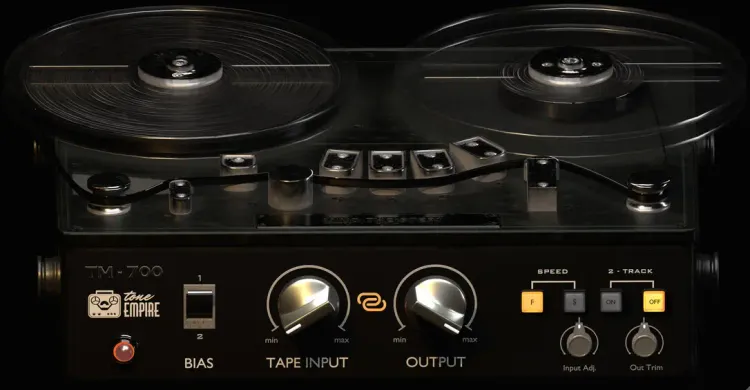 Thumbnail for: TM700 V2 by Tone Empire: AI-Powered Plugin Delivering Warm, Vintage Analog Tape Sound – Now 40% Off