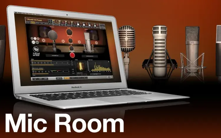 Thumbnail for: "IK Multimedia T-RackS Mic Room – 70% Off Studio Microphone Modeling from Across the Ages"/Deals