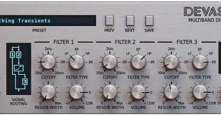 Thumbnail for: Devastor 2 by D16 Group: Simple Yet Powerful Multiband Distortion Now 40% Off!