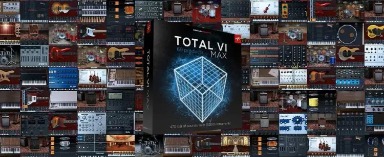 Thumbnail for: Massive Collection of Authentic Instruments: IK Multimedia Total VI MAX is 87% Off!
