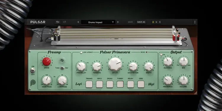 Thumbnail for: Reverb Plugin Featuring Algorithms from a Legendary Device Used on Countless Hits – Pulsar Audio “Primavera” 60% OFF/Deals