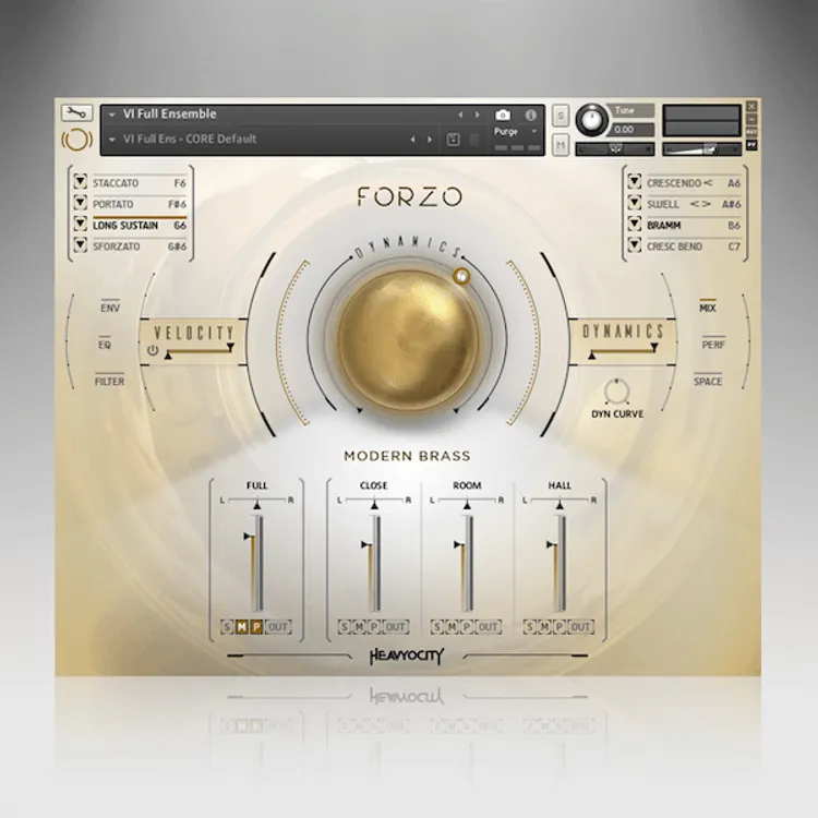 Thumbnail for:  Heavyocity FORZO: Modern Brass – 50% Off Cinematic Brass Library!