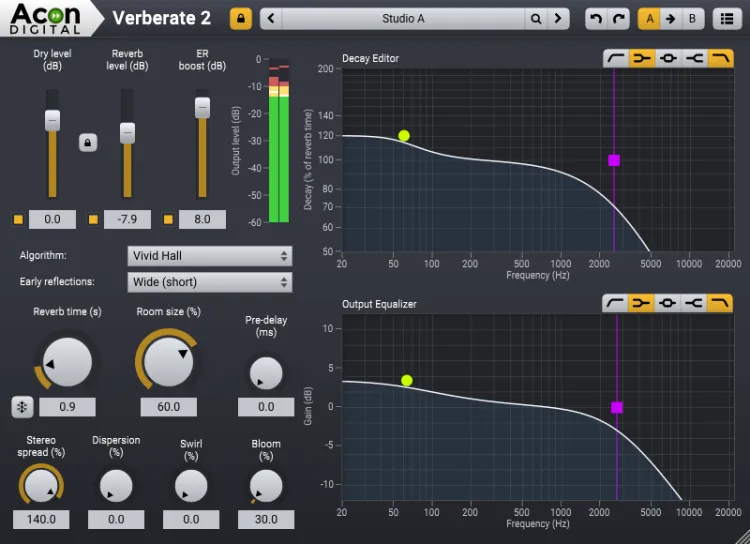 Thumbnail for: Verberate 2 by Acon Digital: Algorithmic Reverb with IR-Level Realism – Now 49% Off