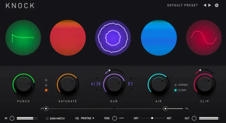 Thumbnail for: Crafted by Award-Winning Sound Designer DECAP — "KNOCK" by PLUGINS THAT KNOCK is 46% OFF!