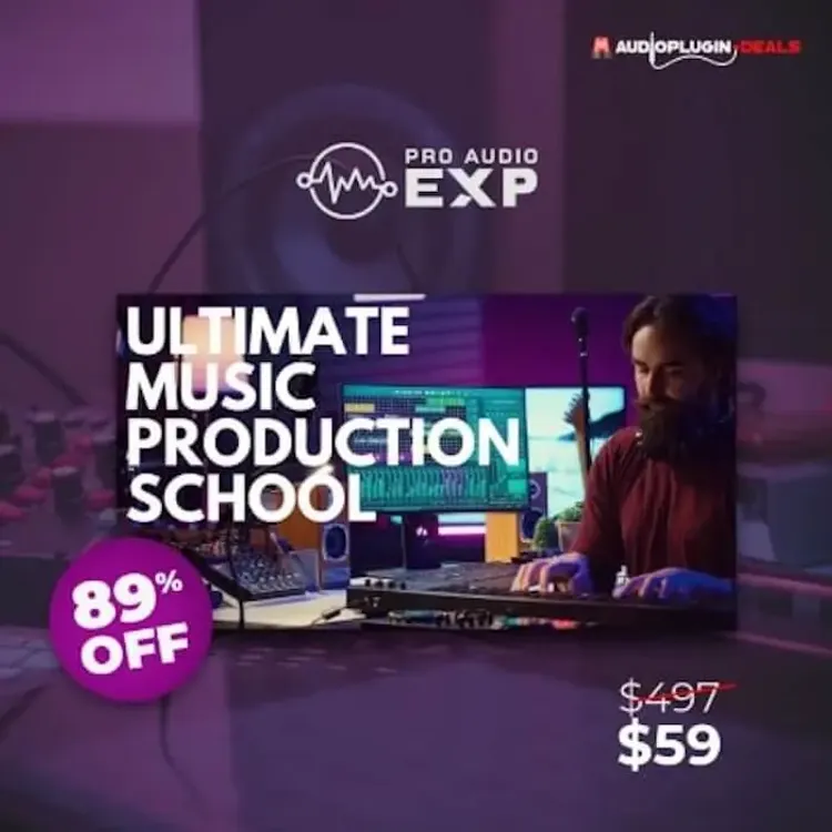 Thumbnail for: Create Radio-Ready Tracks in Just 7 Days: Pro Audio EXP’s “Ultimate Music Production School” Now 89% OFF