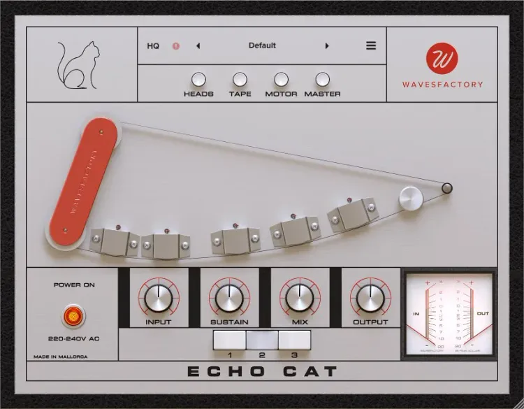 Thumbnail for: Wavesfactory “Echo Cat” — A Precise Emulation of the Copicat Tape Delay, Now 50% Off!