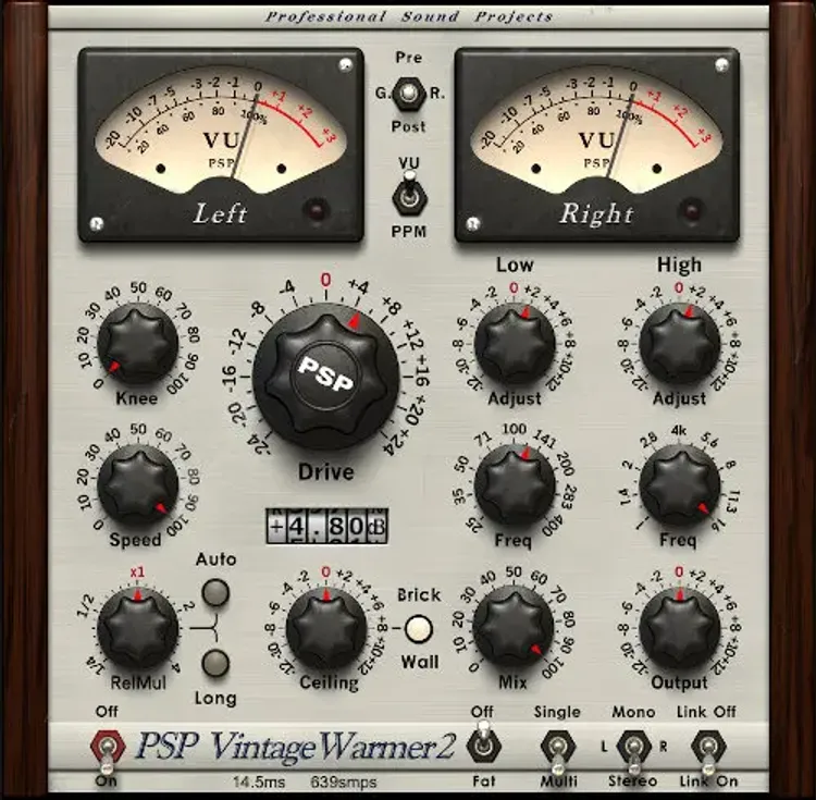 Thumbnail for: [Until June 12] Get 33% Off PSP VintageWarmer2 — An Analog-Style Compressor/Limiter!