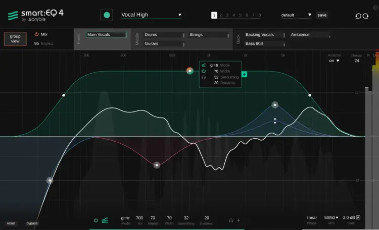 SONIBLE “SMART:EQ 4” — Intelligent EQ Powered by AI for Effortless Mix Balance, Now 38% OFF!