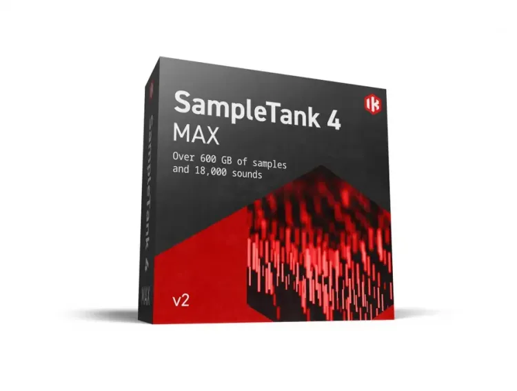 Thumbnail for: Over 250GB of Sounds Including 200GB of New Content: IK Multimedia “SampleTank 4 MAX (2025)” Now 90% OFF!/Deals