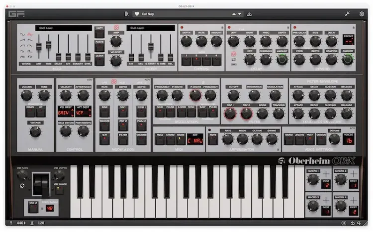 Thumbnail for: Oberheim OB‑X – A Modern Classic with Vintage Beauty, Now 53% Off from GForce