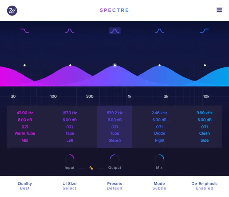 Thumbnail for: "Spectre by Wavesfactory: A Multi-Band Enhancer with 10 Saturation Modes — Now 50% Off!"