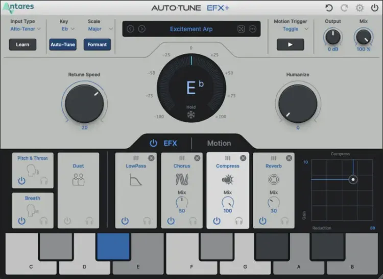 Thumbnail for: Creative Vocal Effects Tool “Auto-Tune EFX+ 10” by Antares is 52% OFF!/Deals
