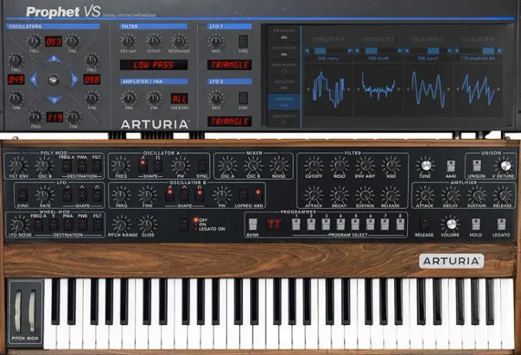 Thumbnail for: Arturia “Prophet V” — Emulation of the Legendary Prophet-5 and Prophet-VS Now 33% OFF!/Deals