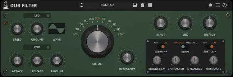 Thumbnail for: Dub Filter by AudioThing – 50% Off Analog-Modeled High-Pass Filter Based on the Altec 9069B