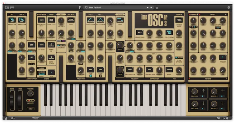 Thumbnail for: The Iconic Oxford Synth Returns – GForce Software’s impOSCar3 is Now 56% Off