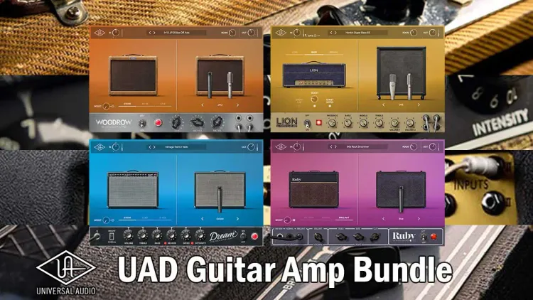 Thumbnail for: Bring Legendary Tube Amp Sounds to Your DAW — UAD Guitar Amp Bundle Now 75% Off