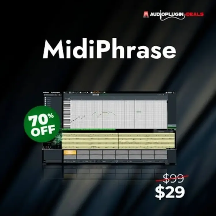 Thumbnail for: “MidiPhrase by Niu Plus Plus: Innovative MIDI Plugin for Inspiration and Production — Now 70% Off!”