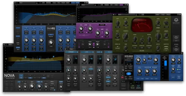 Thumbnail for: TDR Production Bundle by Tokyo Dawn Labs: 6 Powerful Plugins Now 55% Off/Deals