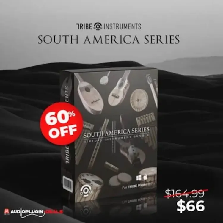 Thumbnail for: Tribe Instruments “South America Series” – 33 Virtual Instruments from Across the Continent at 60% Off/Deals