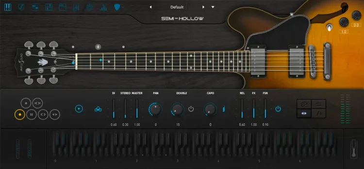 Thumbnail for: "Ample Guitar Semi Hollow: Easy-to-Use Semi-Acoustic Plugin Inspired by the ES-335 — Now 20% Off!"