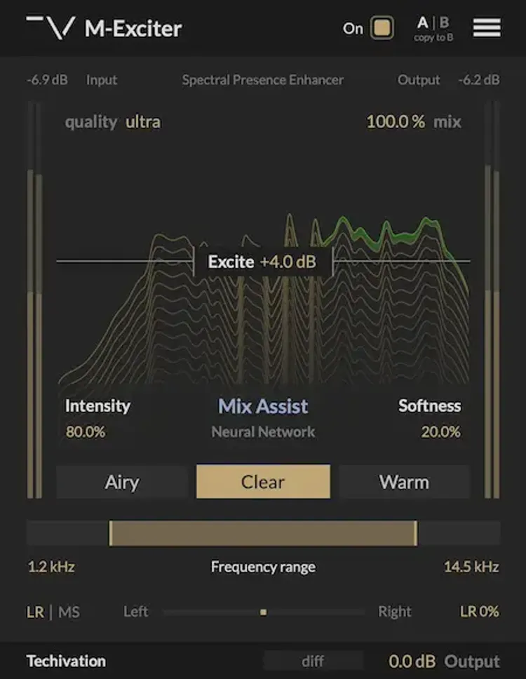 Thumbnail for: Techivation Releases “M-Exciter” — A New-Generation Exciter for Mastering-Grade Clarity, Perfect Phase Coherence, and Added Air & Presence