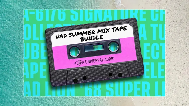 Build Your Own Bundle of 10 Legendary UAD Plugins: Universal Audio's "UAD Summer Mixtape Bundle" Now 80% Off！