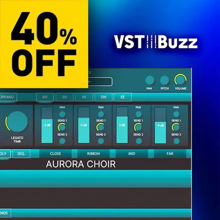 Type in Phrases and Let the Choir Sing: Aria Sounds "Aurora Choir VST" Now 40% Off