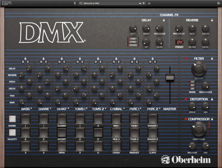 Thumbnail for: Legendary Oberheim DMX Drum Machine Emulated by GForce — Now 53% Off